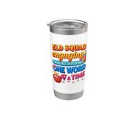 Vintage Language Development Teaching ELD Teacher Squad Stainless Steel Insulated Tumbler
