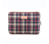 Vintage Laptop Bag 14 Inch for Women and Men, Briefcase Handbag Laptop, Waterproof, Lightweight Notebook Bag, for Student/Business/Commute/Travel,Blue