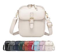 Vintage Large volume Messenger Bag, 2025 Upgrade Double Layer Large volume Messenger Bag(White)