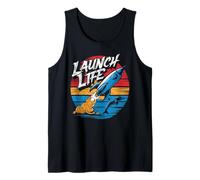 Vintage Launch Life, Atlas, Falcon, Canaveral, Boca Chica Tank Top