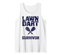 Vintage Lawn Dart Survivor Tank Top
