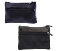 Vintage Leather Men's Zipper Purses Coin Purse Cash Change Wallet for Holder Business Money Die Cuts for Scrapbooking Paper