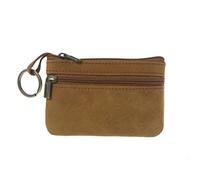 Vintage Leather Men's Zipper Purses Coin Purse Cash Change Wallet for Holder Business Money Pouch Men Wallets Small