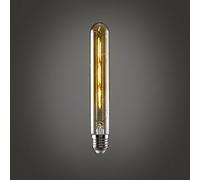 Vintage LED Bulbs Industrial Filament Edison Radio Valve Lightbulb Lamp Amber A+ (21. 3W E27 Amber Plume, 1)