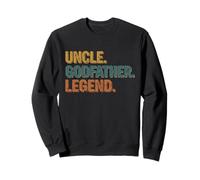 Vintage Legendary Uncle Funny Retro Gift for Best Uncles Sweatshirt