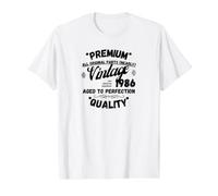 Vintage Legends Born in 1986 Value Graphic T-Shirt, Men, White, XL