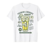 Vintage Lemonade Stand Cottage Core Lemon T-Shirt