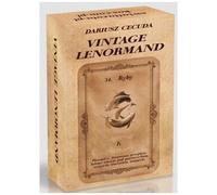 Vintage Lenormand Dariusz Cecuda Ezoteryka Polska Książka Polish Book