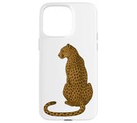 Vintage Leopard Cheetah Animal Prints Art Zookeeper Safari Case for iPhone 15 Pro Max