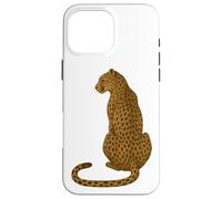 Vintage Leopard Cheetah Animal Prints Art Zookeeper Safari Case for iPhone 16 Pro Max