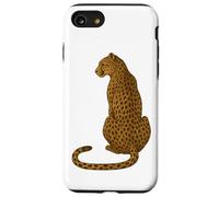 Vintage Leopard Cheetah Animal Prints Art Zookeeper Safari Case for iPhone SE (2020) / 7/8