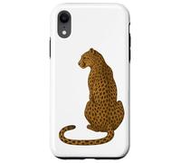 Vintage Leopard Cheetah Animal Prints Art Zookeeper Safari Case for iPhone XR