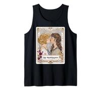 Vintage Lesbian Pride Tarot Card and They were Roommates Tank Top