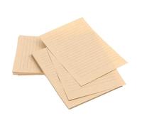 Vintage Letter Papers 200 Sheets Vintage Blank Kraft Kraft Paper Retro Writing Papers A5 Lined Stationery Paper Letter Sets(A5 Lined)