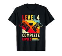 Vintage Level 4th Complete Funny 4 Years Wedding Anniversary T-Shirt