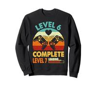 Vintage Level 6 Complete 6 Funny 6th Wedding Anniversary Sweatshirt