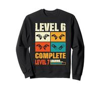 Vintage Level 6 Complete 6 Funny 6th Wedding Anniversary Sweatshirt