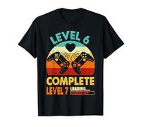Vintage Level 6 Complete 6 Funny 6th Wedding Anniversary T-Shirt