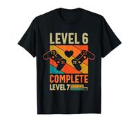 Vintage Level 6 Complete 6 Funny 6th Wedding Anniversary T-Shirt