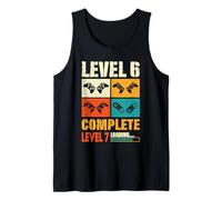 Vintage Level 6 Complete 6 Funny 6th Wedding Anniversary Tank Top