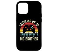 vintage leveling up to big brother video gamers funny gaming Case for iPhone 12/12 Pro