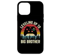 vintage leveling up to big brother video gamers funny gaming Case for iPhone 12 mini