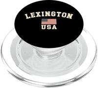 Vintage Lexington USA American Flag Kentucky Souvenir Retro PopSockets PopGrip for MagSafe