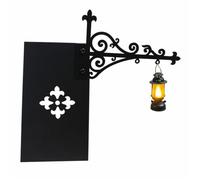 Vintage Library Bookshelf Lamp, LED Book Nook Light for Reading Corner