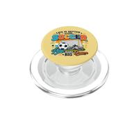 Vintage Life Is Better With Soccer Retro Player Game Day PopSockets PopGrip for MagSafe