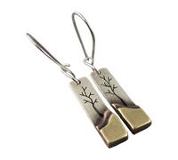 Vintage Life Trees River Earrings Distinctive Trees Of Life Earrings For Women Who Love Individuality And Styles Alloy Jewelry