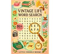 Vintage Life Word Search Puzzle Book: 80+ Nostalgic Word Puzzles Celebrating Classic Style, Retro Charm & Timeless Memories