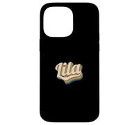 Vintage Lila Personalized Name Lila Case for iPhone 14 Pro Max
