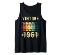Vintage Limited Edition 1961 Electric Guitar Birthday Tank Top