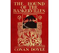 Vintage Literature 'Sherlock Holmes. The Hound of The Baskervilles', First Edition Cover, England, 1902, Arthur Conan Doyle, Reproduction 250gsm A4 & A3 Vintage Sherlock Holmes Poster (A4)