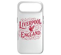 Vintage Liverpool England Liverbird Red Print Case for iPhone Air