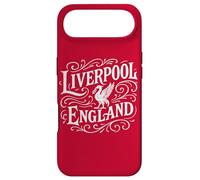 Vintage Liverpool England Liverbird White Print Case for iPhone Air