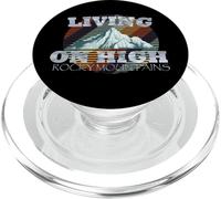 Vintage Living On High Rocky Mountains PopSockets PopGrip for MagSafe