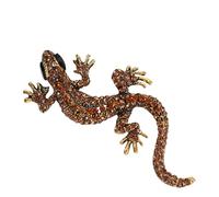 Vintage Lizards Brooch Retro Reptiles Pin For Men And Women Sturdy Alloy Jewelry Creative Animal Design For Casual Formal Outfits Retro Pin