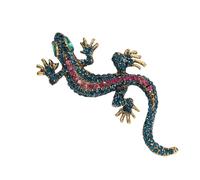 Vintage Lizards Brooch Retro Reptiles Pin For Men And Women Sturdy Alloy Jewelry Creative Animal Design For Casual Formal Outfits Retro Pin