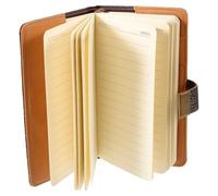 Vintage Lockable Diary A6 Retro Notebook with 200 Thick Pages, Multi-function Journal for Travel, Office, and Student Planning
