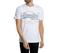 Superdry Vintage Logo Heritage Relaxed T-Shirt-White, White, Size 2Xl, Men White
