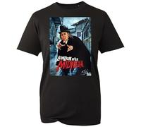 Vintage London After Midnight Movie Tee Fan Inspired T-Shirt - Halloween Tops Retro Horror Graphic Shirt, Gift Unisex Tee Top (Black, 4XL)