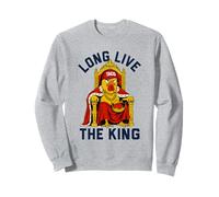 Vintage Long Live The King American Patriotic Taco Chicken Sweatshirt