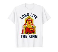 Vintage Long Live The King American Patriotic Taco Chicken T-Shirt