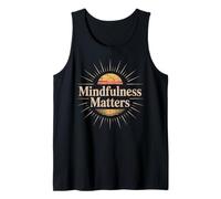 Vintage Lotus Calm Mindfulness Matters Wellness Tank Top