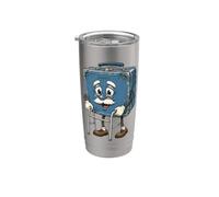 Vintage Lunch Box Elder Character Retro School Memories Stainless Steel Insulated Tumbler