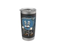 Vintage Lunch Box Elder Character Retro School Memories Stainless Steel Insulated Tumbler