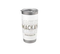 Vintage Mackay Australia Stainless Steel Insulated Tumbler