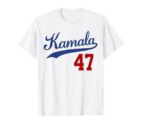 Vintage Madam President Harras 2024 KAMALA 47 Halloween T-Shirt