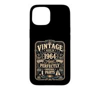 Vintage Made In 1964 Nautical Sailing Boat 62nd Birthday Men Case for iPhone 15